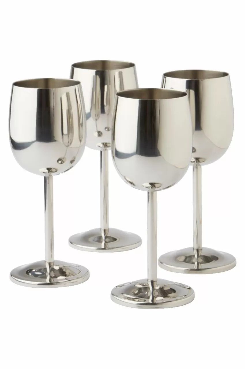 Juldukning | Glas*Jotex SARAI Vinglas 4-pack Silver