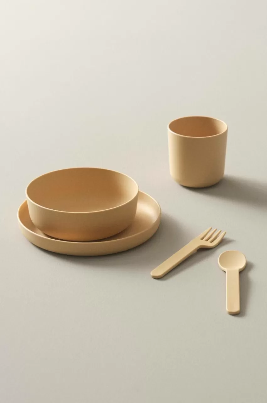 Tallrikar | Barndekoration*Jotex SASSEN Matset 5-delar Gul