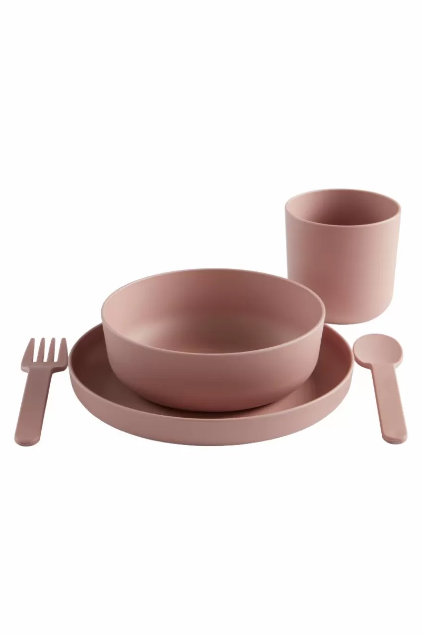 Tallrikar | Barndekoration*Jotex SASSEN Matset 5-delar Rosa