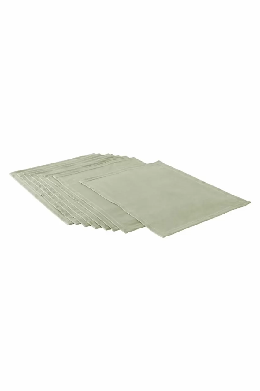 Bordstabletter*Jotex SAVANNAH Bordstablett 8-pack Ljusgrön
