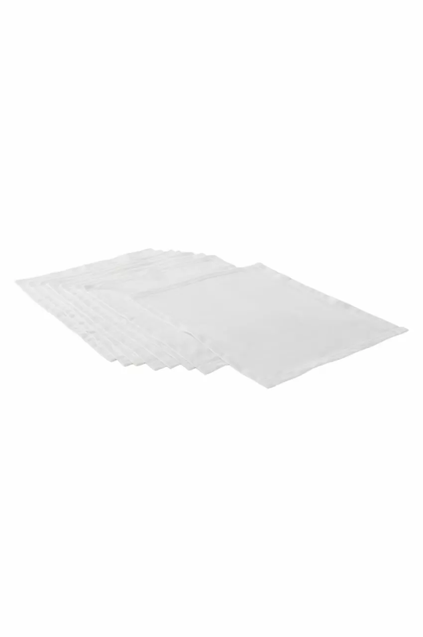 Juldukning | Bordstabletter*Jotex SAVANNAH Bordstablett 8-pack Vit