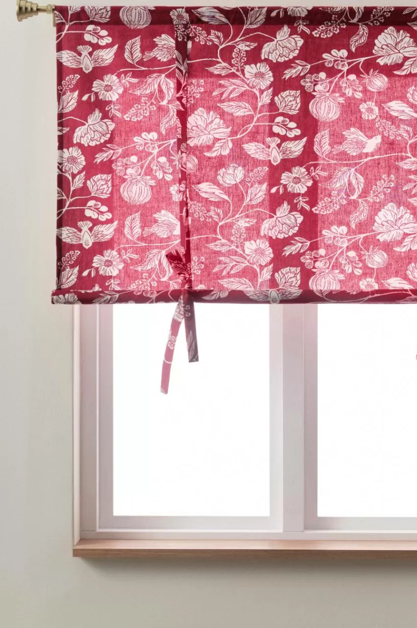 Julgardiner | Hissgardiner*Jotex SERAFINA Roll Up-gardin Röd
