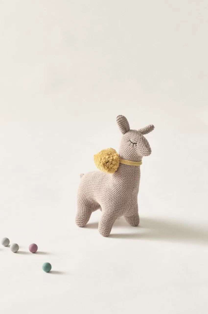 Barndekoration | Barndekoration*Jotex SEVERUS Mjukisdjur - Ekologisk Beige /gul