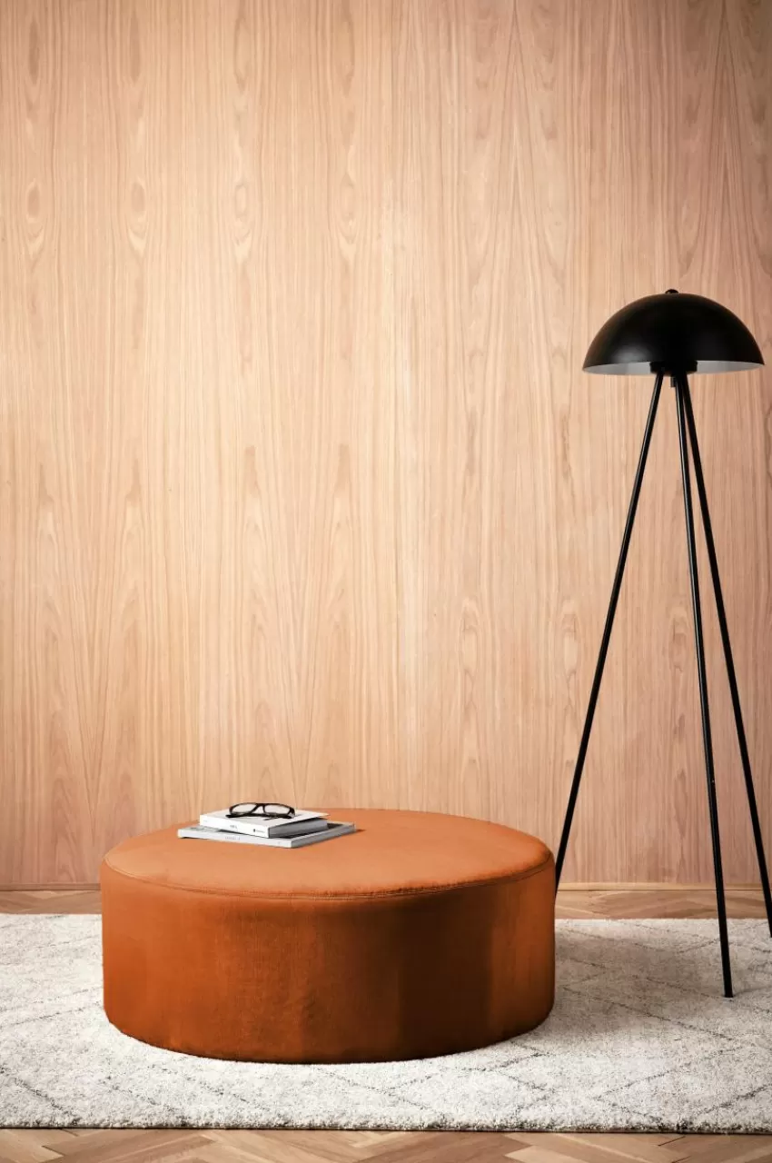 Sittpuffar*Jotex SHANGHAI Sittpuff ø 90 Cm Kolabrun