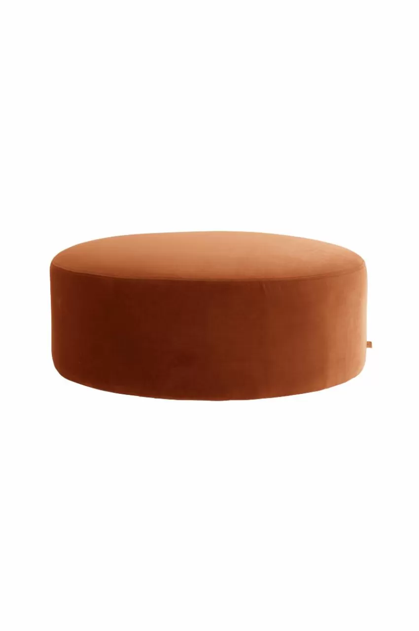 Sittpuffar*Jotex SHANGHAI Sittpuff ø 90 Cm Kolabrun