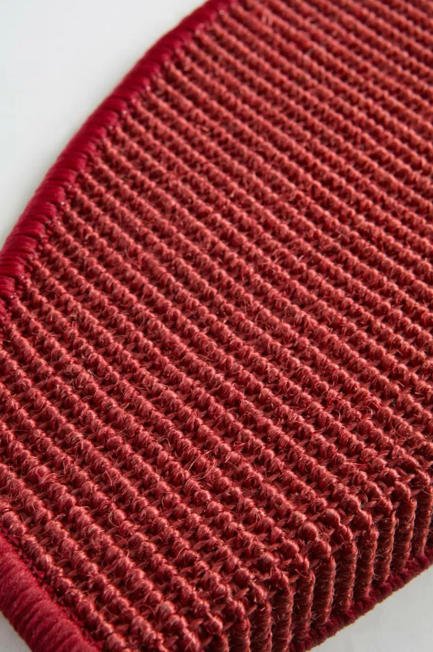 Trappstegsmattor*Jotex SIENNA Trappstegsmatta Sisal 2-pack Röd