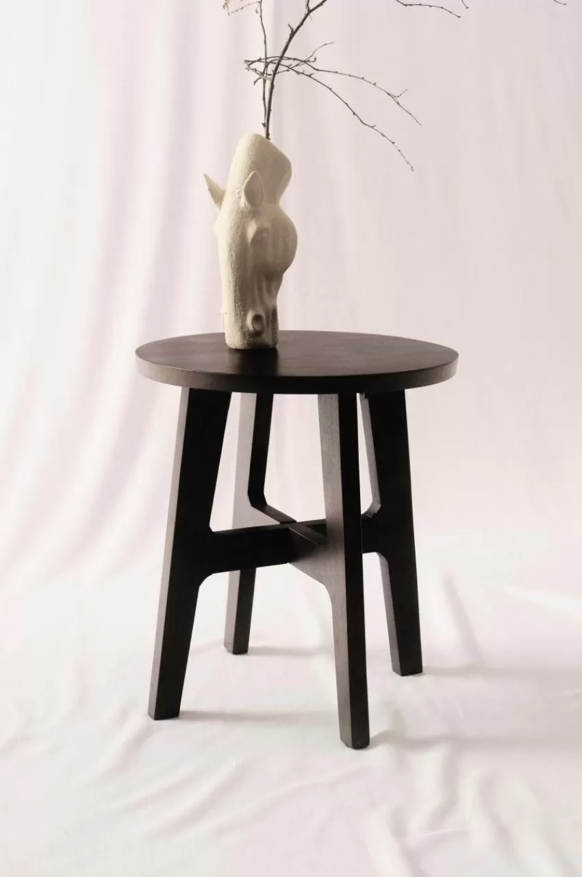 Bord*Jotex SIRA Sidobord ø 45 Cm Brun