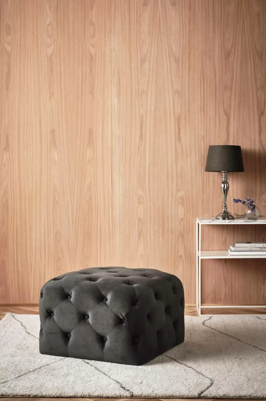 Sittpuffar*Jotex SKENE Sittpuff 60x60 Cm Mörkgrå