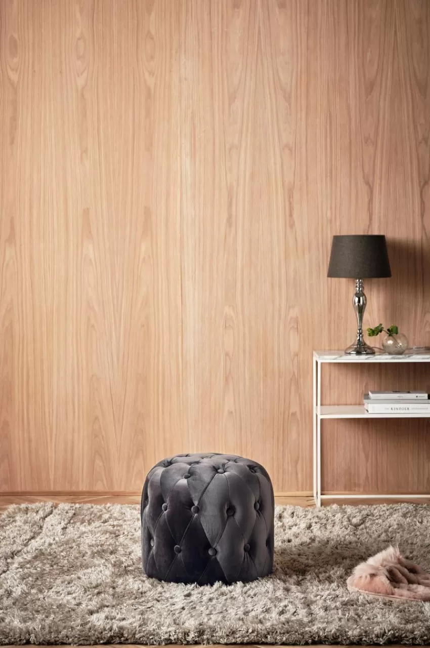 Sittpuffar*Jotex SKENE Sittpuff ø 40 Cm Mörkgrå