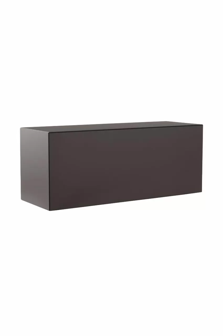 Skrivbord | Förvaring*Jotex SKÅNE Väggskåp/skrivbord 36x100 Cm Almost black