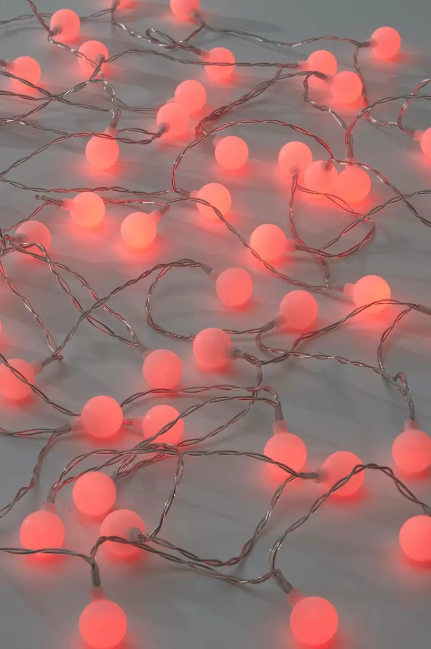 Utebelysning | Utebelysning*Jotex SLINGAN LED-ljusslinga Röd