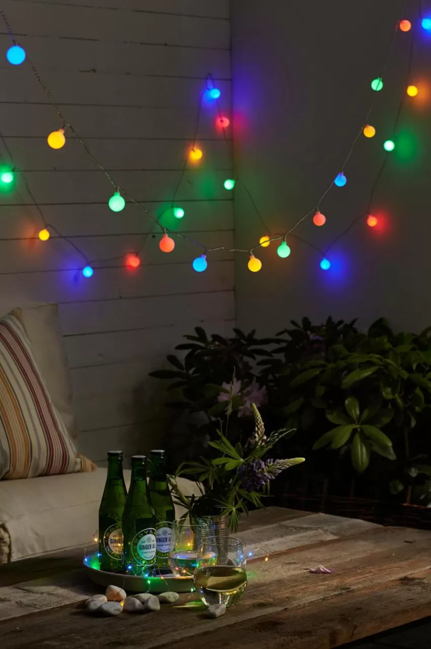 Utebelysning | Utebelysning*Jotex SLINGAN LED-ljusslinga Multi