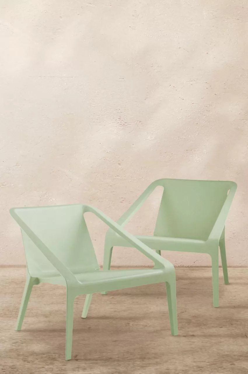 Utestolar & Utepallar | Utemöbler*Jotex SLÖINGE Loungestol 2-pack Mint
