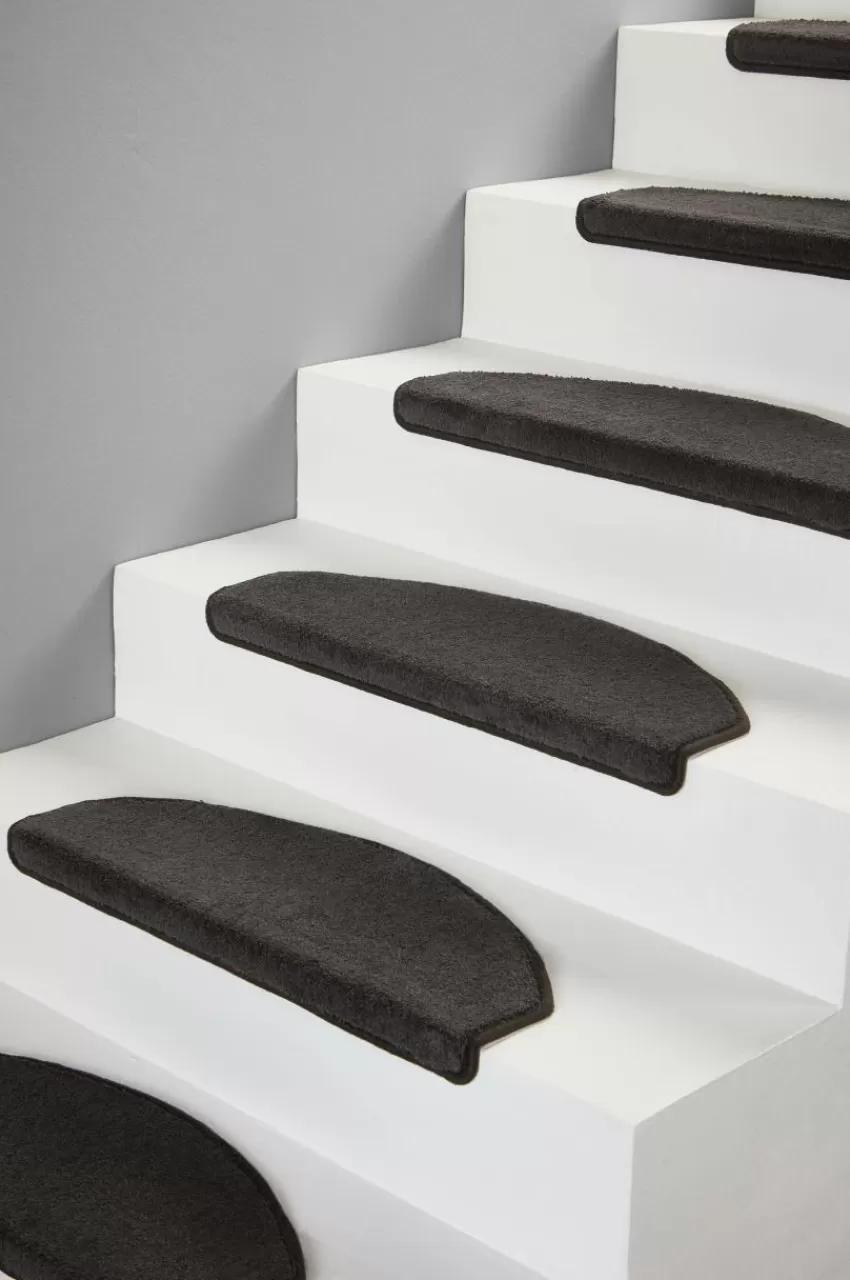 Återvunna Mattor | Trappstegsmattor*Jotex SOFT Trappstegsmatta 10-pack Svart