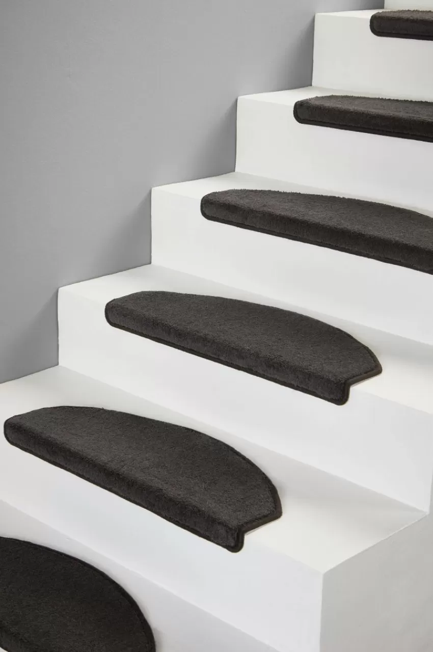 Återvunna Mattor | Trappstegsmattor*Jotex SOFT Trappstegsmatta 15-pack Svart