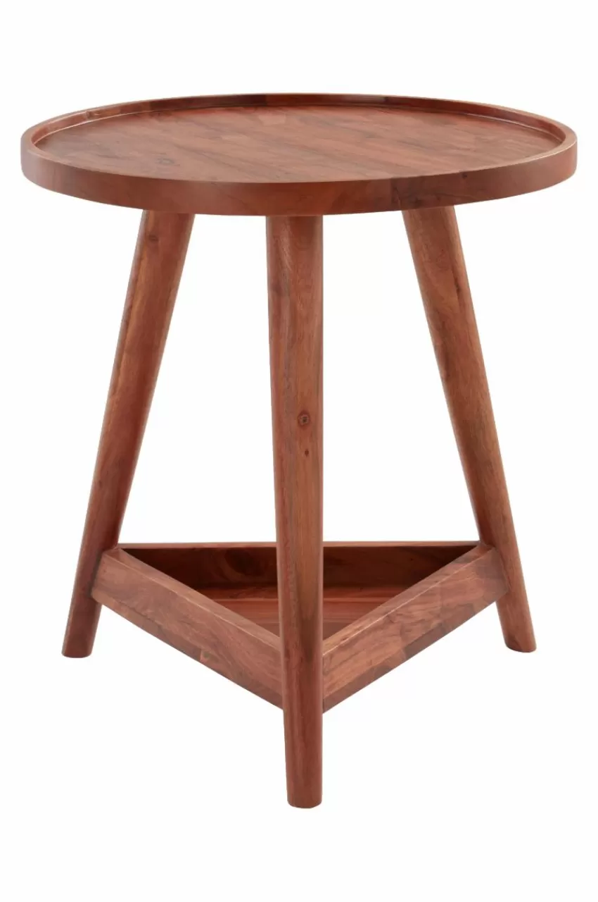 Bord*Jotex SOLIN Sidobord ø 50 Cm Brun