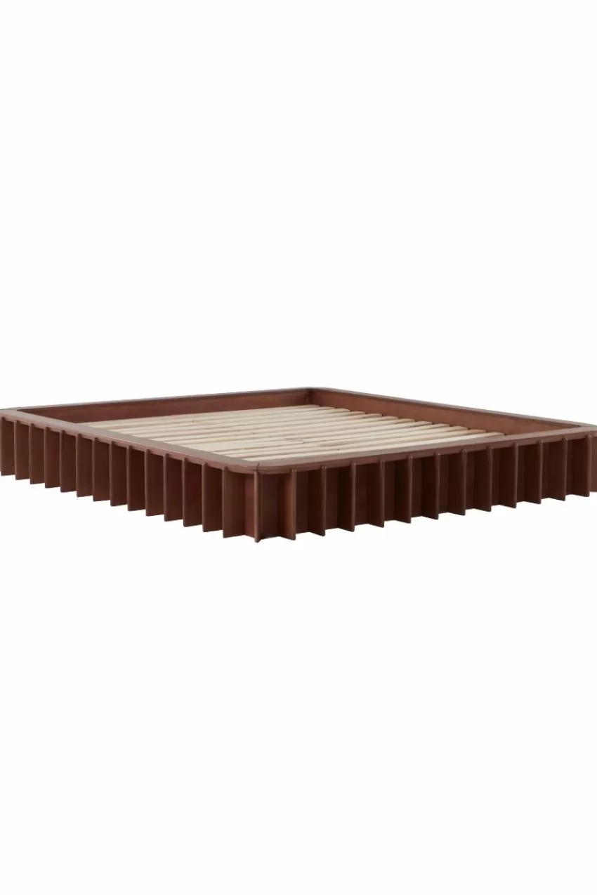 Sängramar*Jotex SOLVIK Sängram 160 Cm Mörkbrun