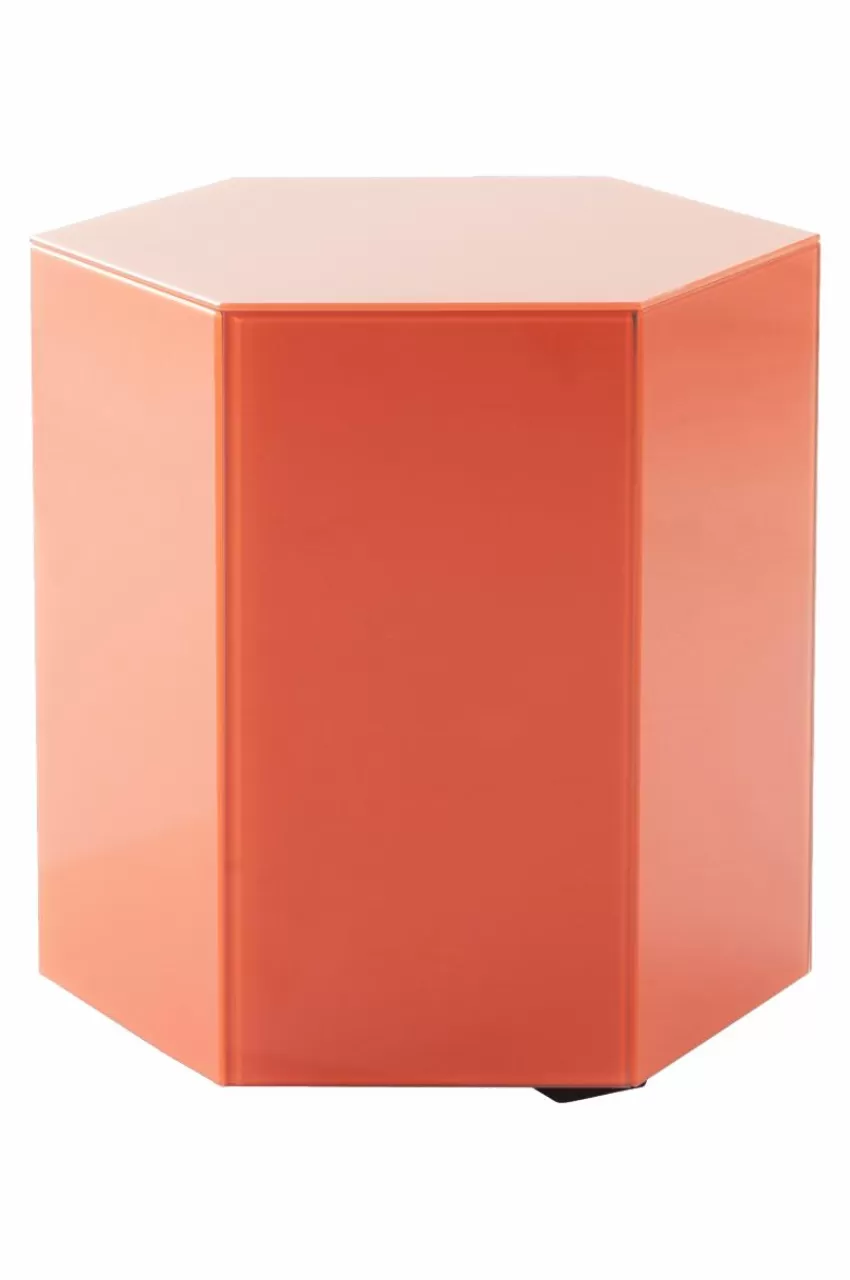 Bord*Jotex STARLITE Sidobord 40x40 Cm Tomatröd
