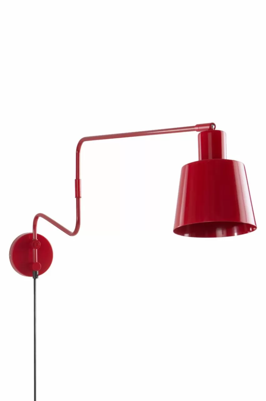 Vägglampor*Jotex STIG Vägglampa Röd