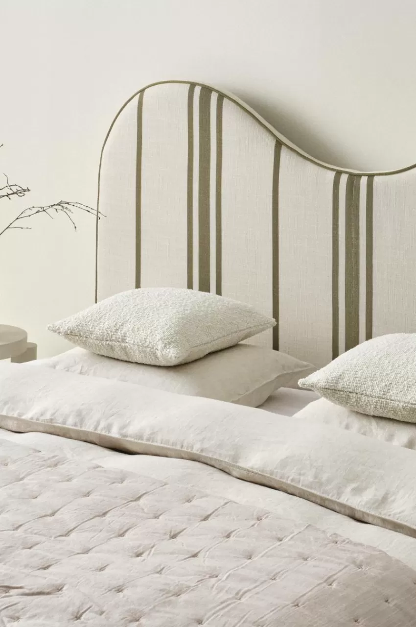 Sänggavlar*Jotex STRÅHOLMEN Sänggavel 180 Cm Beige/brungrå