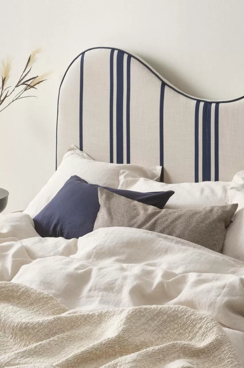 Sänggavlar*Jotex STRÅHOLMEN Sänggavel 180 Cm Beige/blå