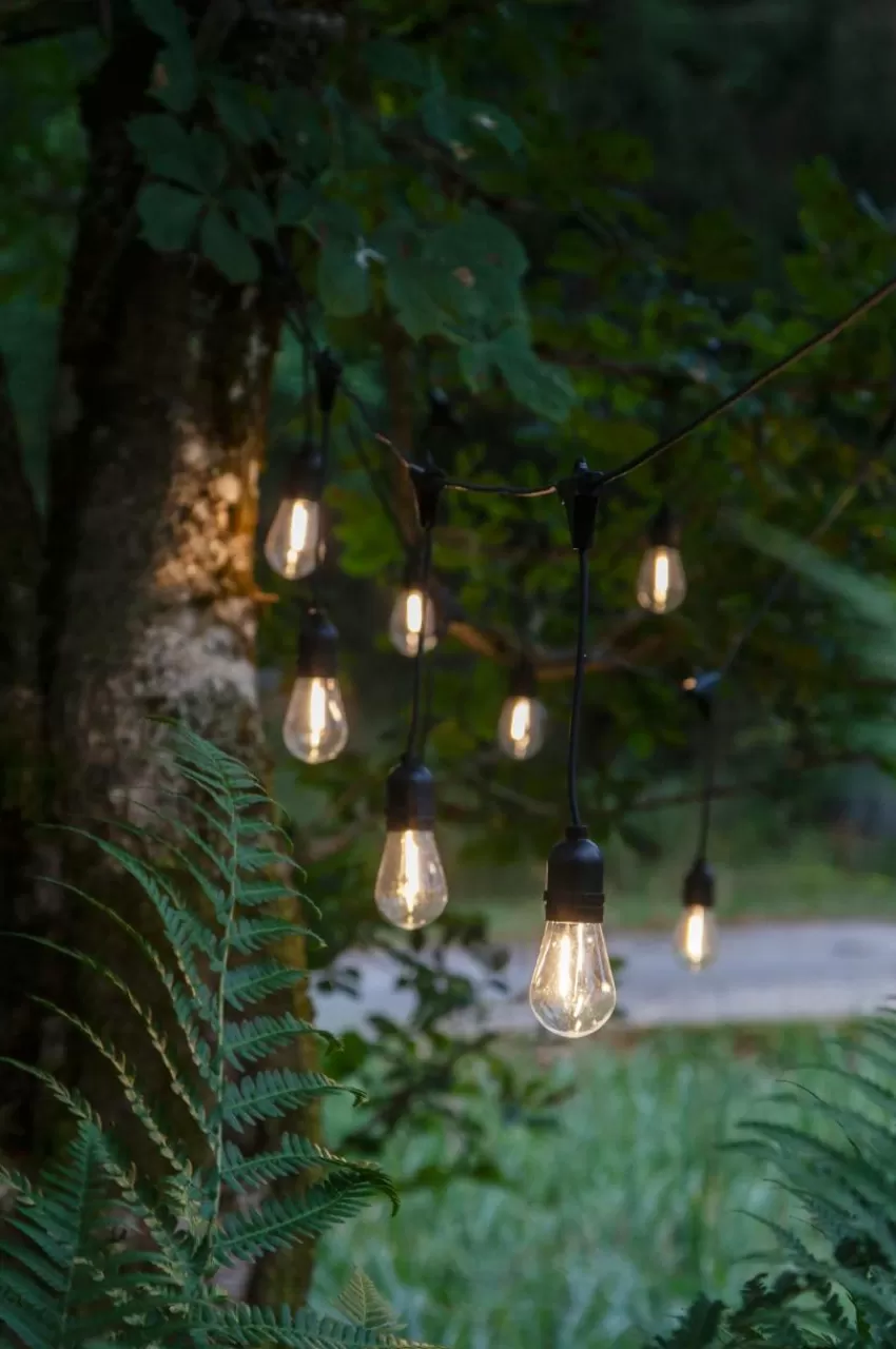 Utebelysning | Utebelysning*Jotex String Light Ljusslinga Svart