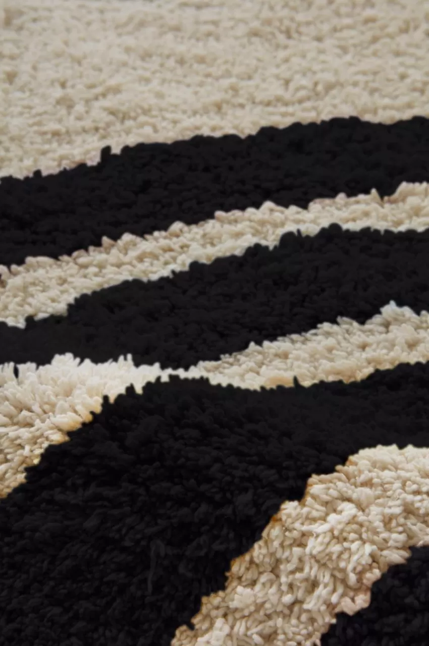 Barnmattor | Barnmattor*Jotex SUNITA Bomullsmatta Beige/svart