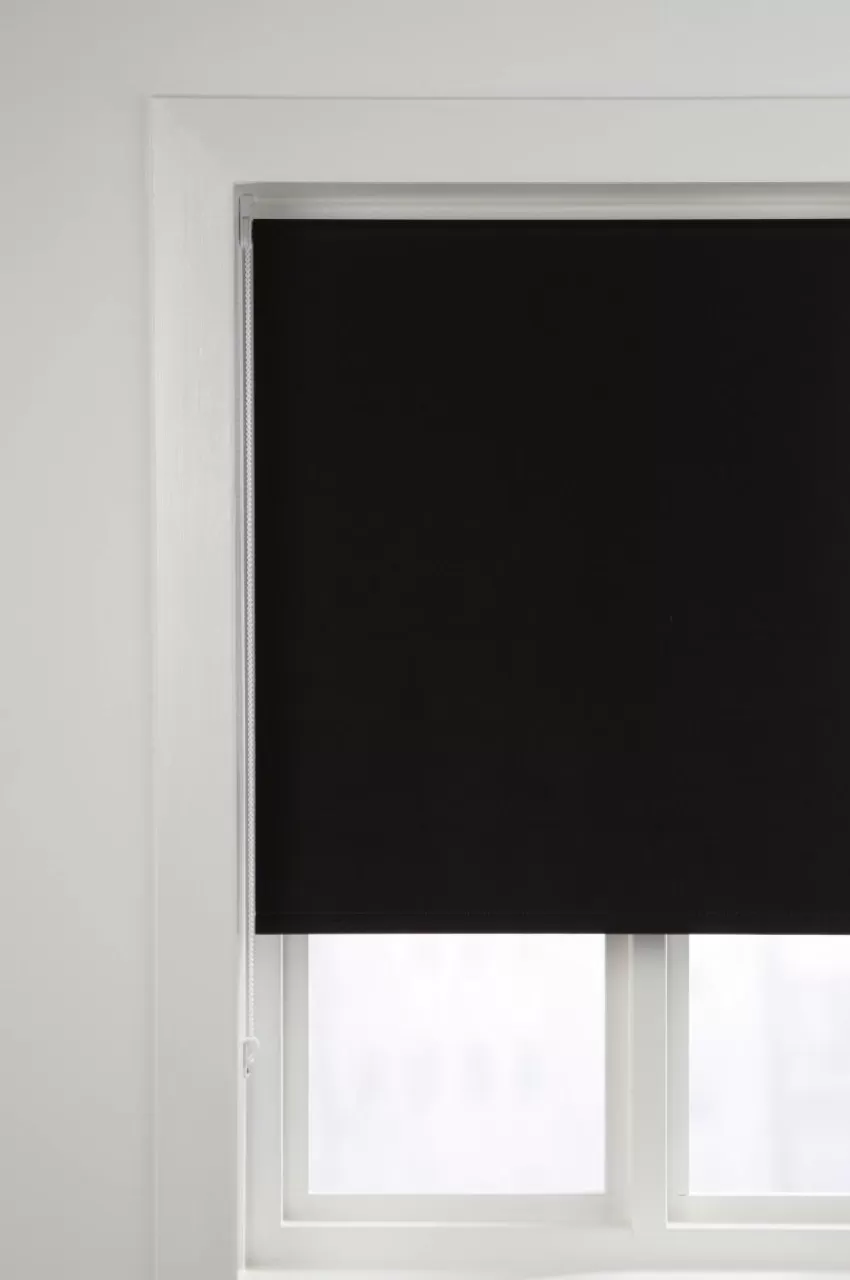 Rullgardiner | Mörkläggningsgardiner*Jotex SUNNY Mörkläggande Rullgardin - Höjd 165 Cm Svart