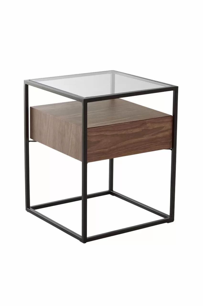 Bord*Jotex SVEG Sidobord Valnötsfanér