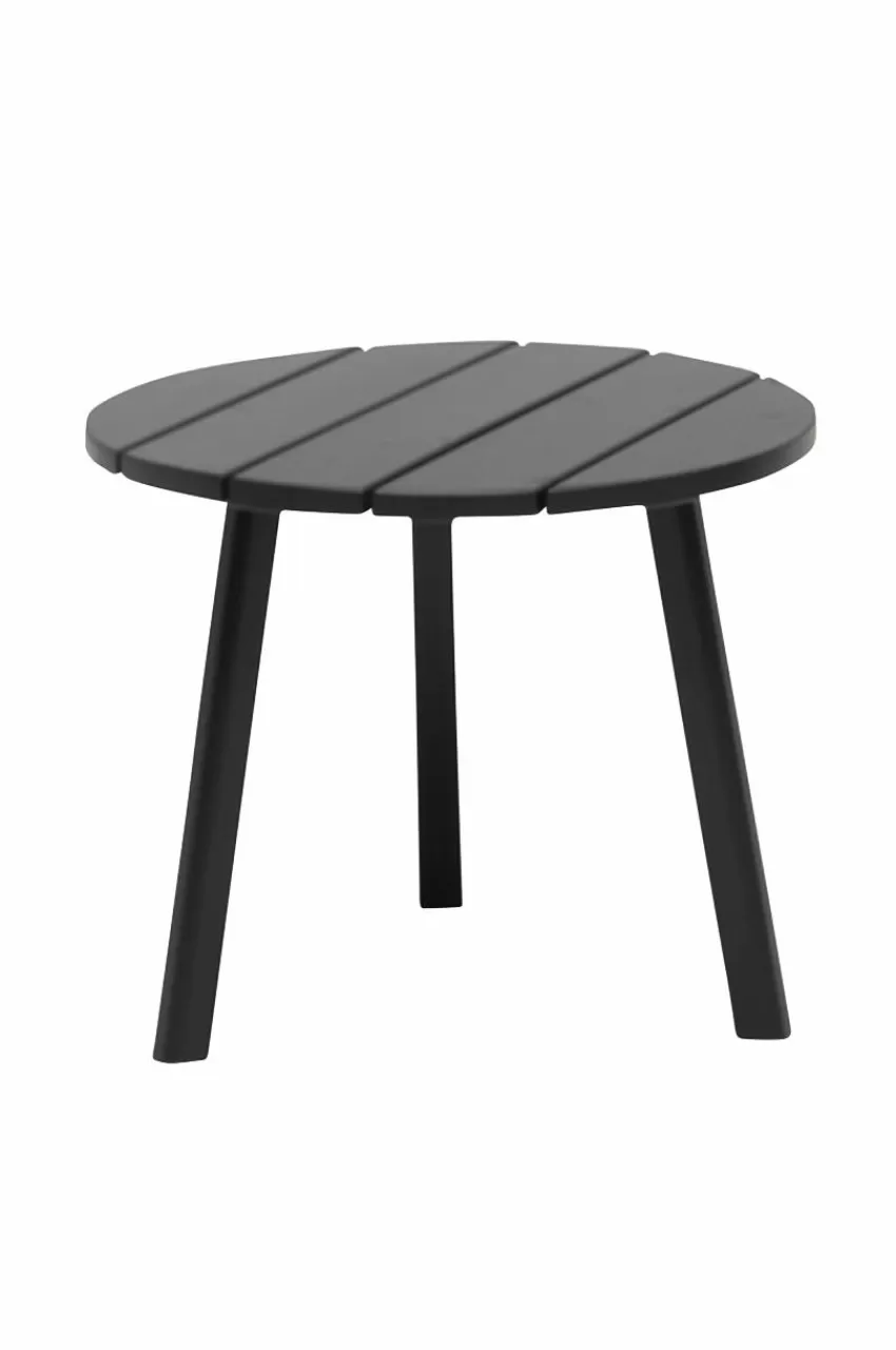 Utebord | Utemöbler*Jotex TENNESSEE Sidobord ø 50 Cm Orkangrå
