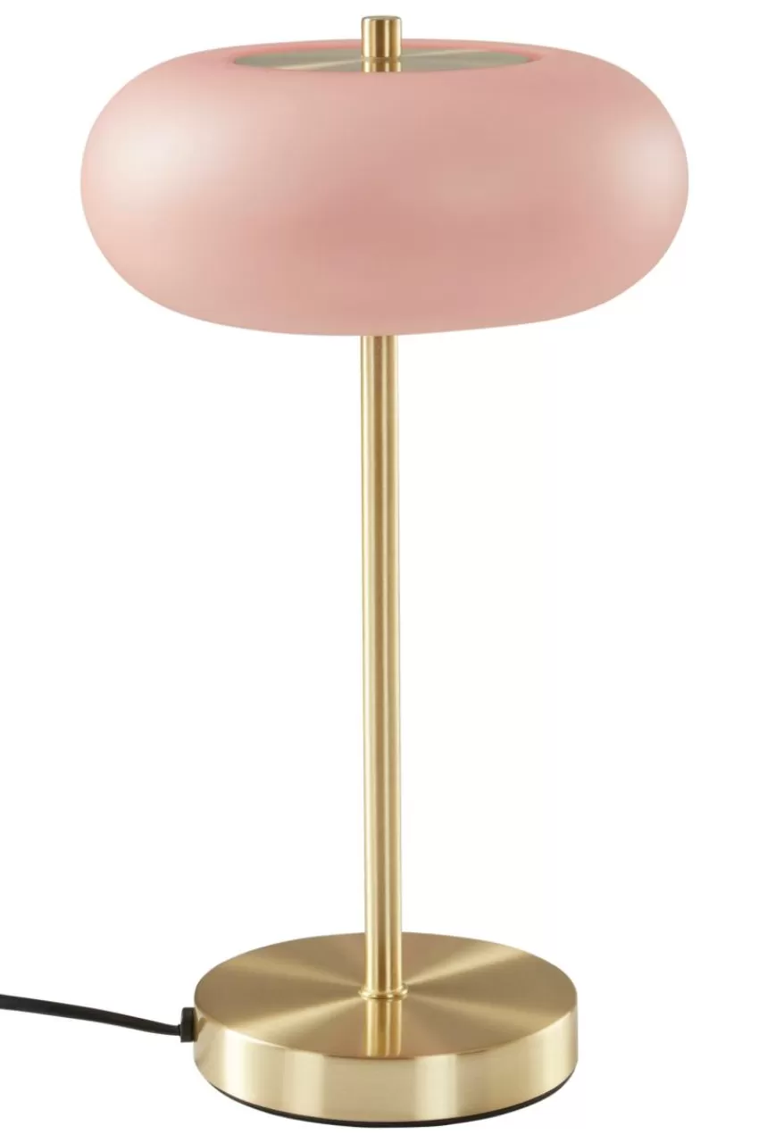 Bordslampor*Jotex THALIA Bordslampa Mässing/rosa