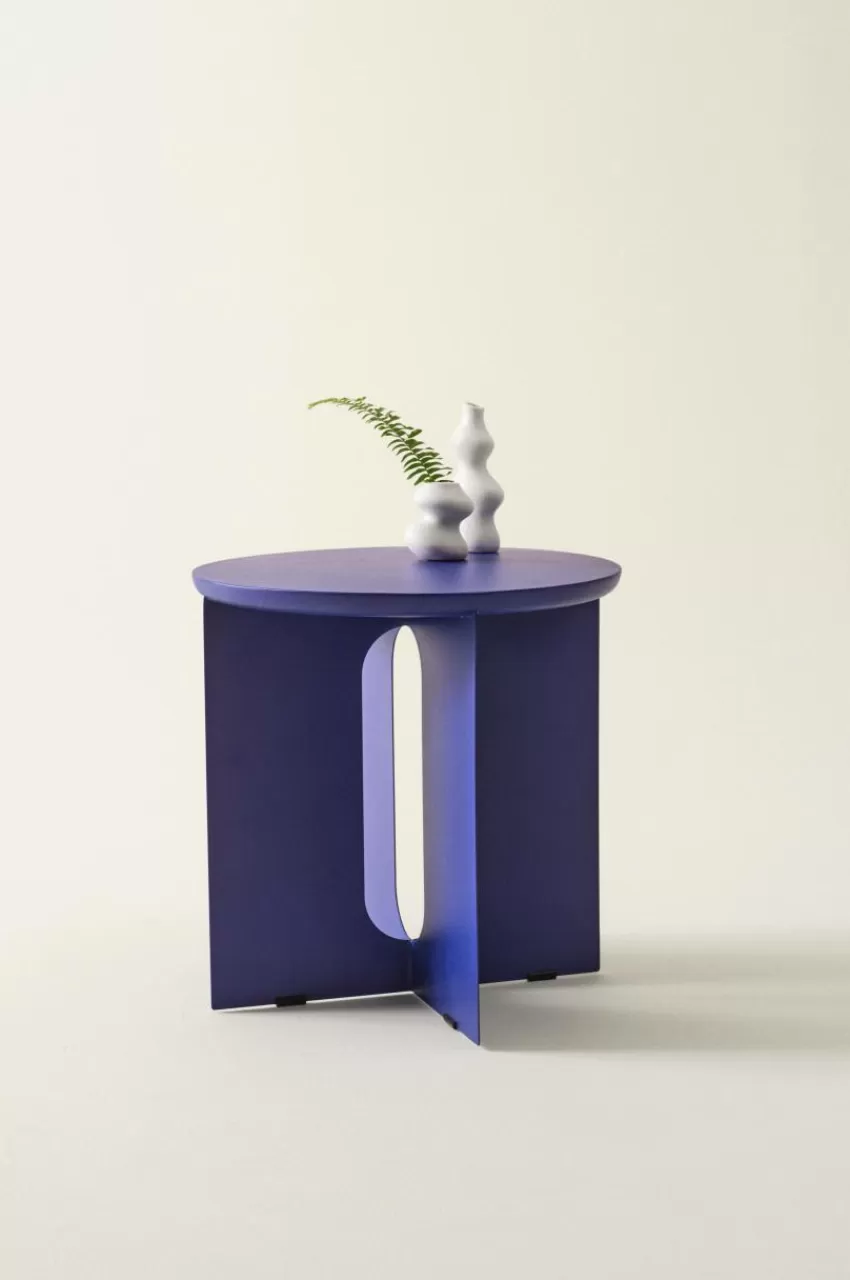 Bord*Jotex THUSIS Sidobord ø 51 Cm Blå