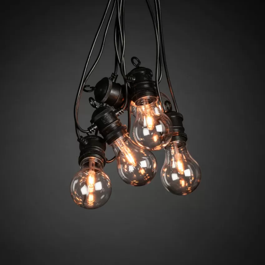 Utebelysning | Utebelysning*Jotex Tilläggsslinga E27 10 LED Utbytbar Svart