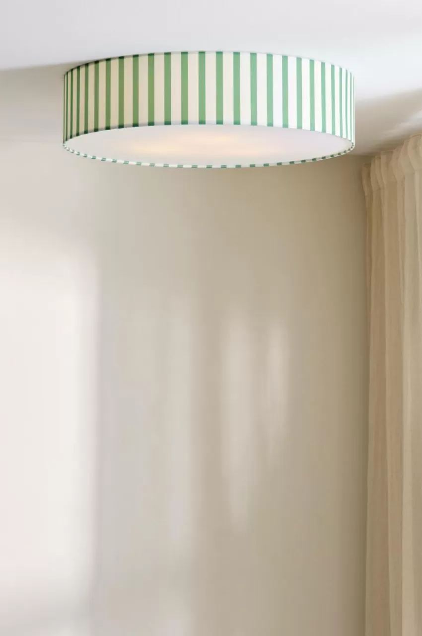 Taklampor*Jotex TOLLO Plafond ø 60 Cm Grön/vit