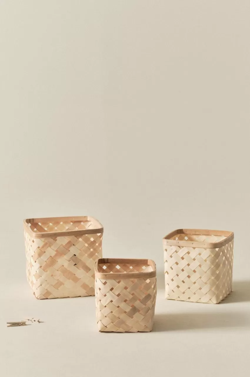 Förvaring | Förvaring*Jotex TRESUS Förvaringskorg 3-pack Natur