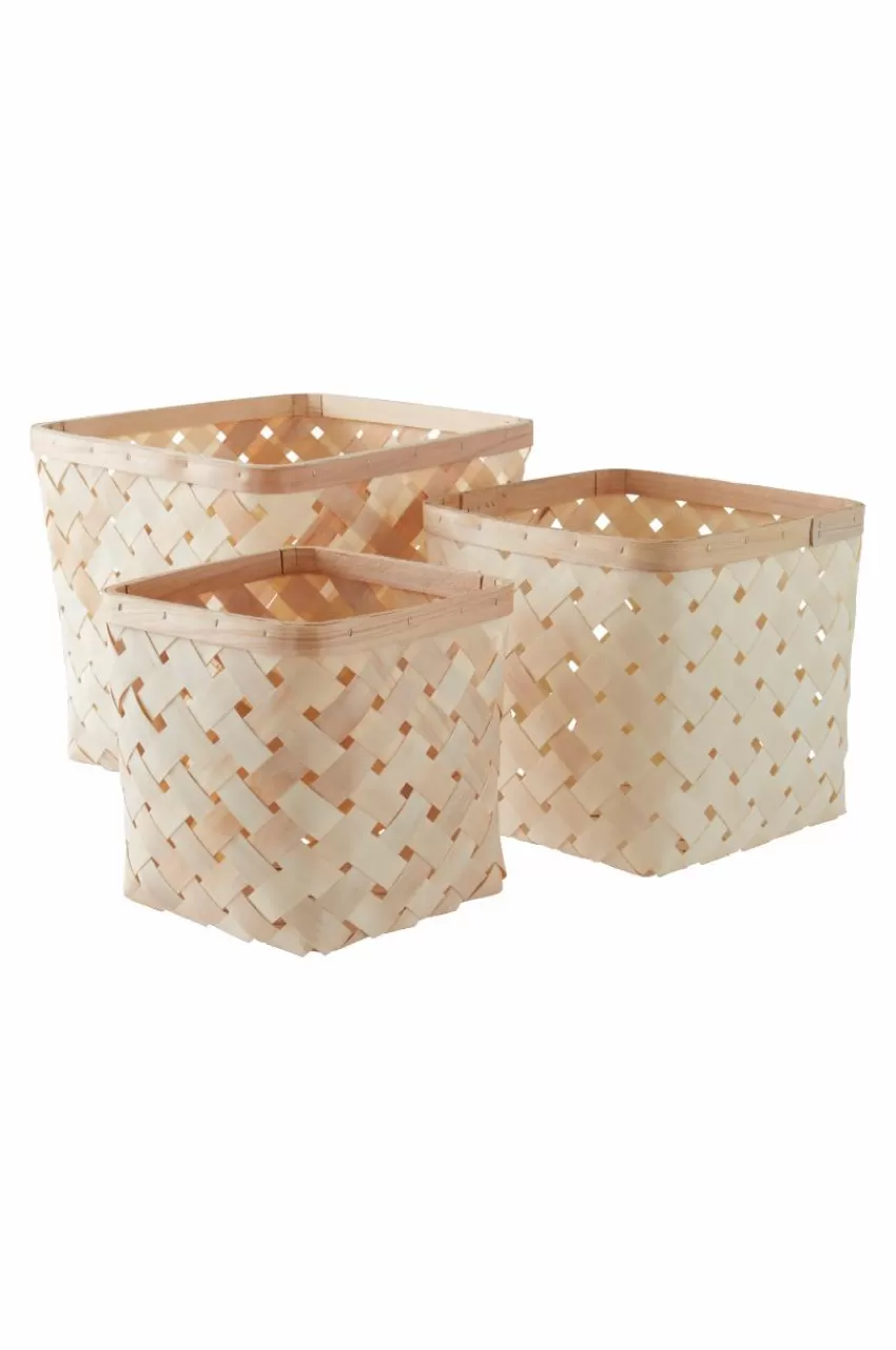 Förvaring | Förvaring*Jotex TRESUS Förvaringskorg 3-pack Natur