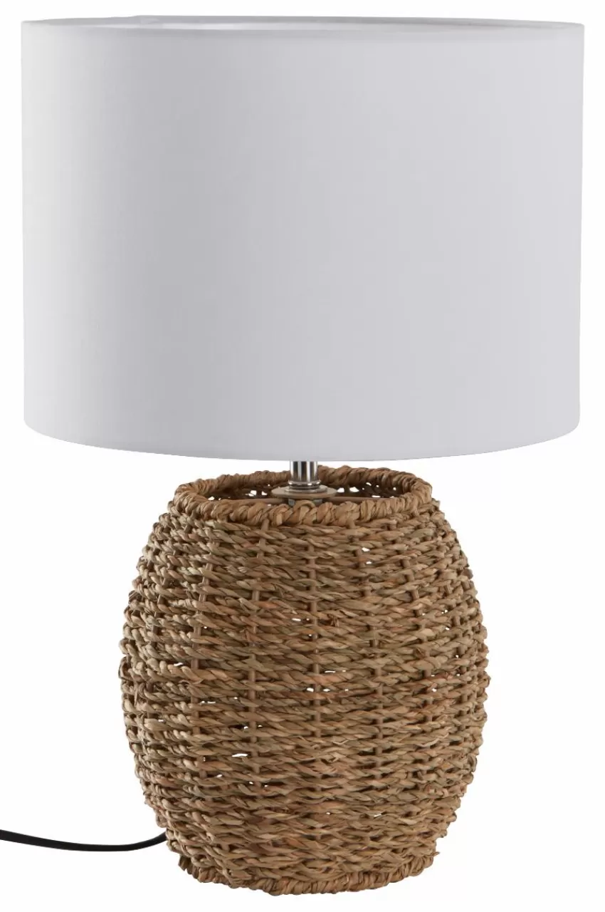 Bordslampor*Jotex TROUVILLE Bordslampa Natur/vit