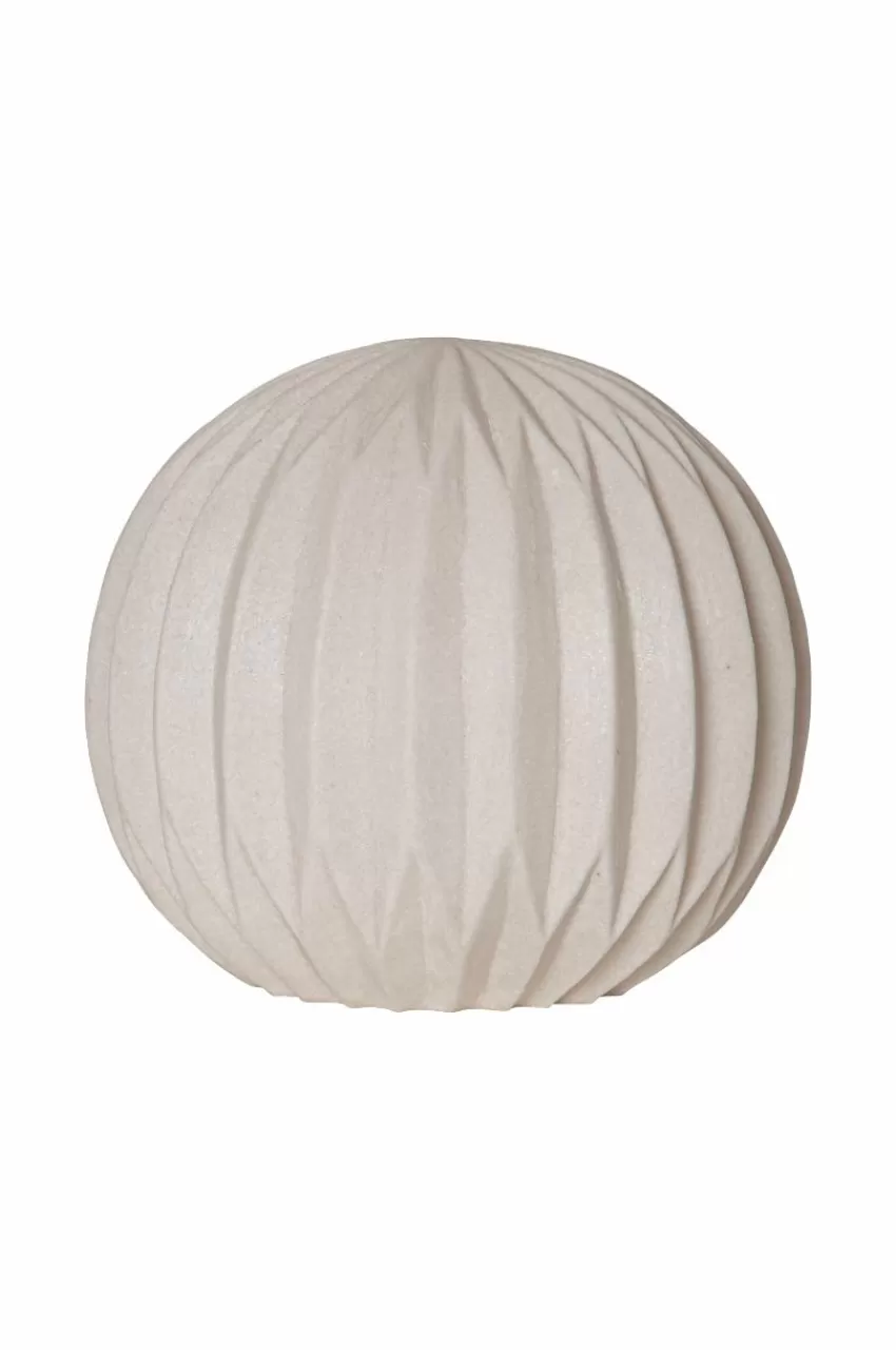 Utebelysning | Utebelysning*Jotex Utomhusdekoration Sandy Globe 30 Cm Vit