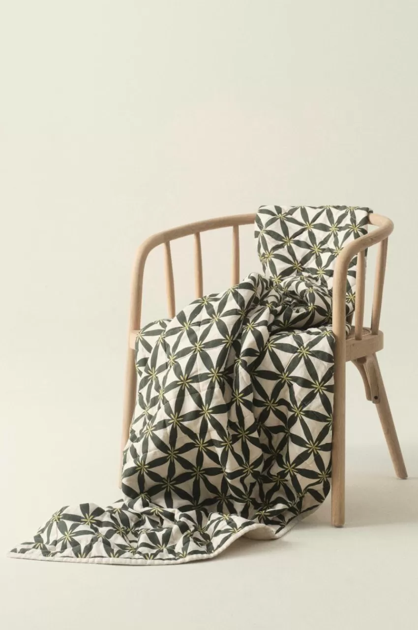 Plädar & Filtar | Julkuddar & Julplädar*Jotex VALERIA Pläd Grön/beige