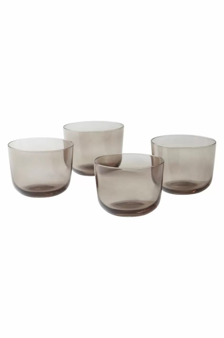 Glas*Jotex VANNA Glas 4-pack Mörkgrå