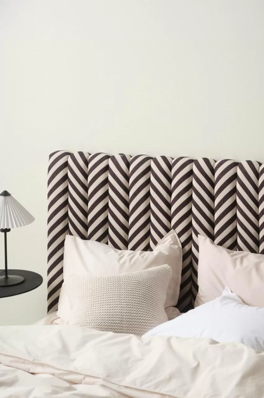Sänggavlar*Jotex VASSHOLMEN Sänggavel 160 Cm Svart/randig