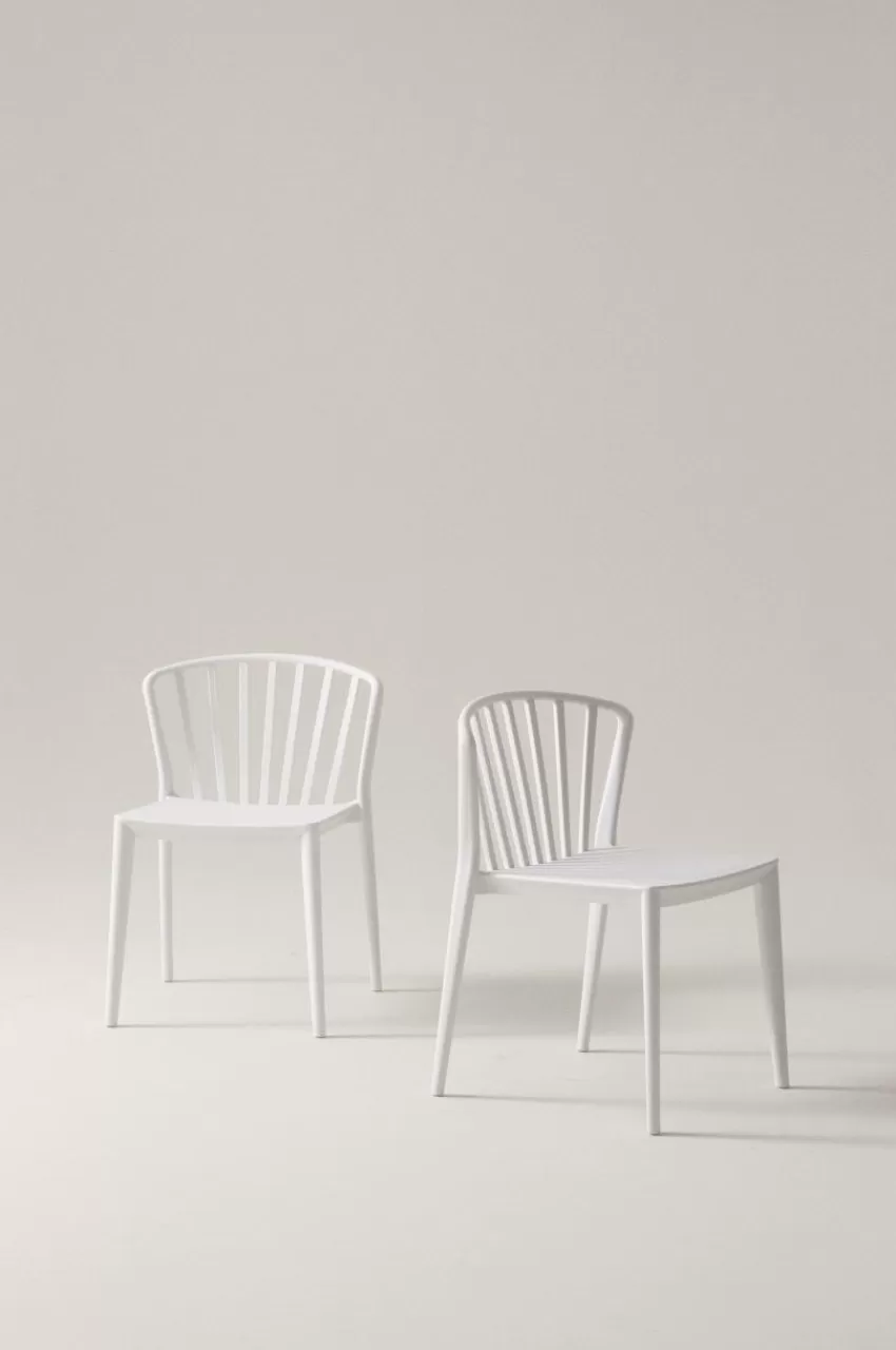 Utestolar & Utepallar | Utemöbler*Jotex VÄBY Utestol 2-pack Vit