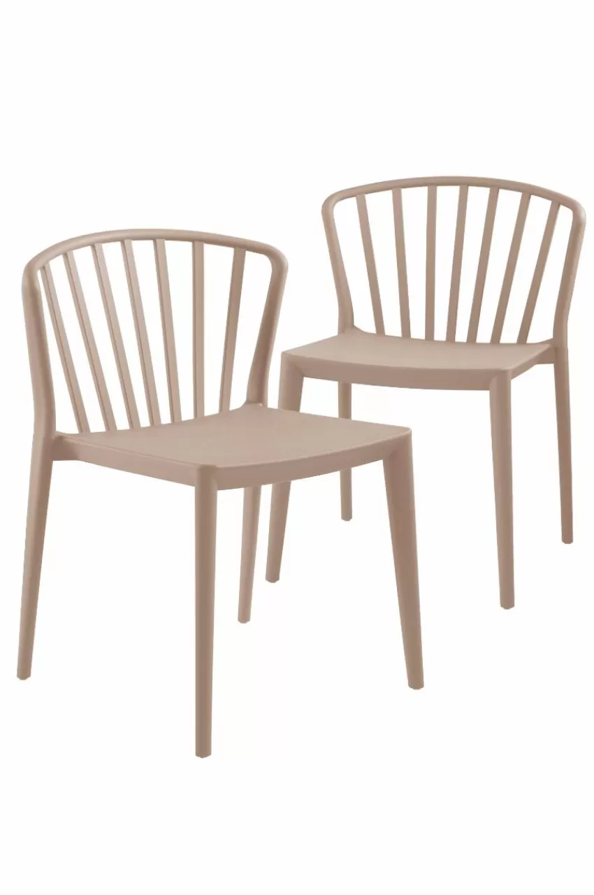Utestolar & Utepallar | Utemöbler*Jotex VÄBY Utestol 2-pack Beige