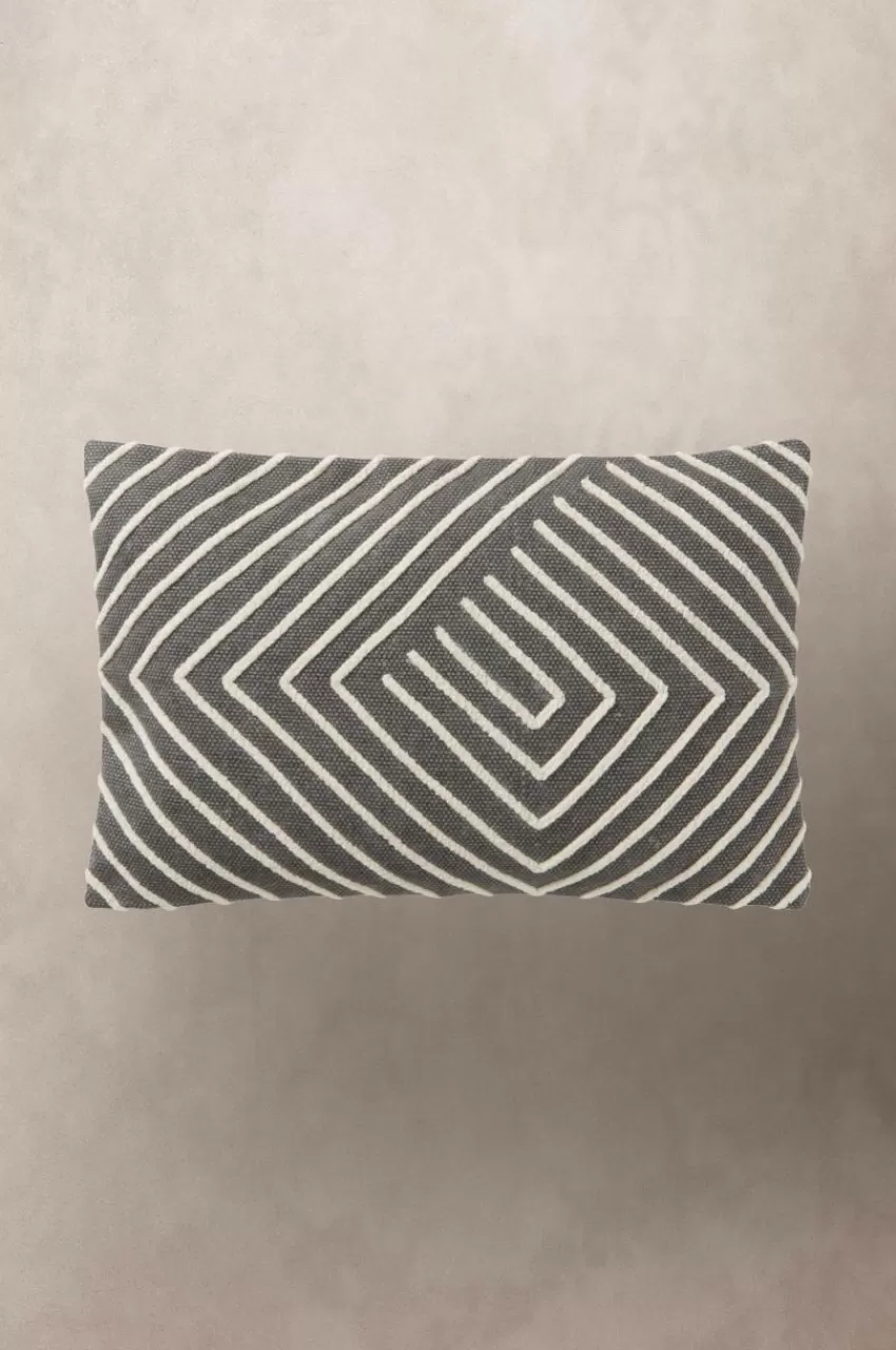Prydnadskuddar & Fodral*Jotex VEGA Kuddfodral 60x40 Cm Grå/naturvit