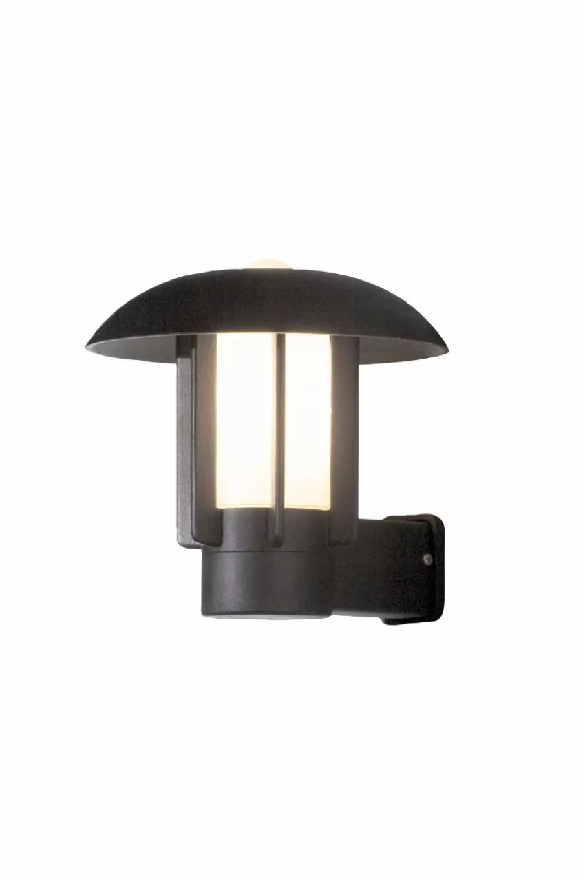 Utebelysning | Utebelysning*Jotex Vägglykta Heimdal Höjd 27 Cm Svart