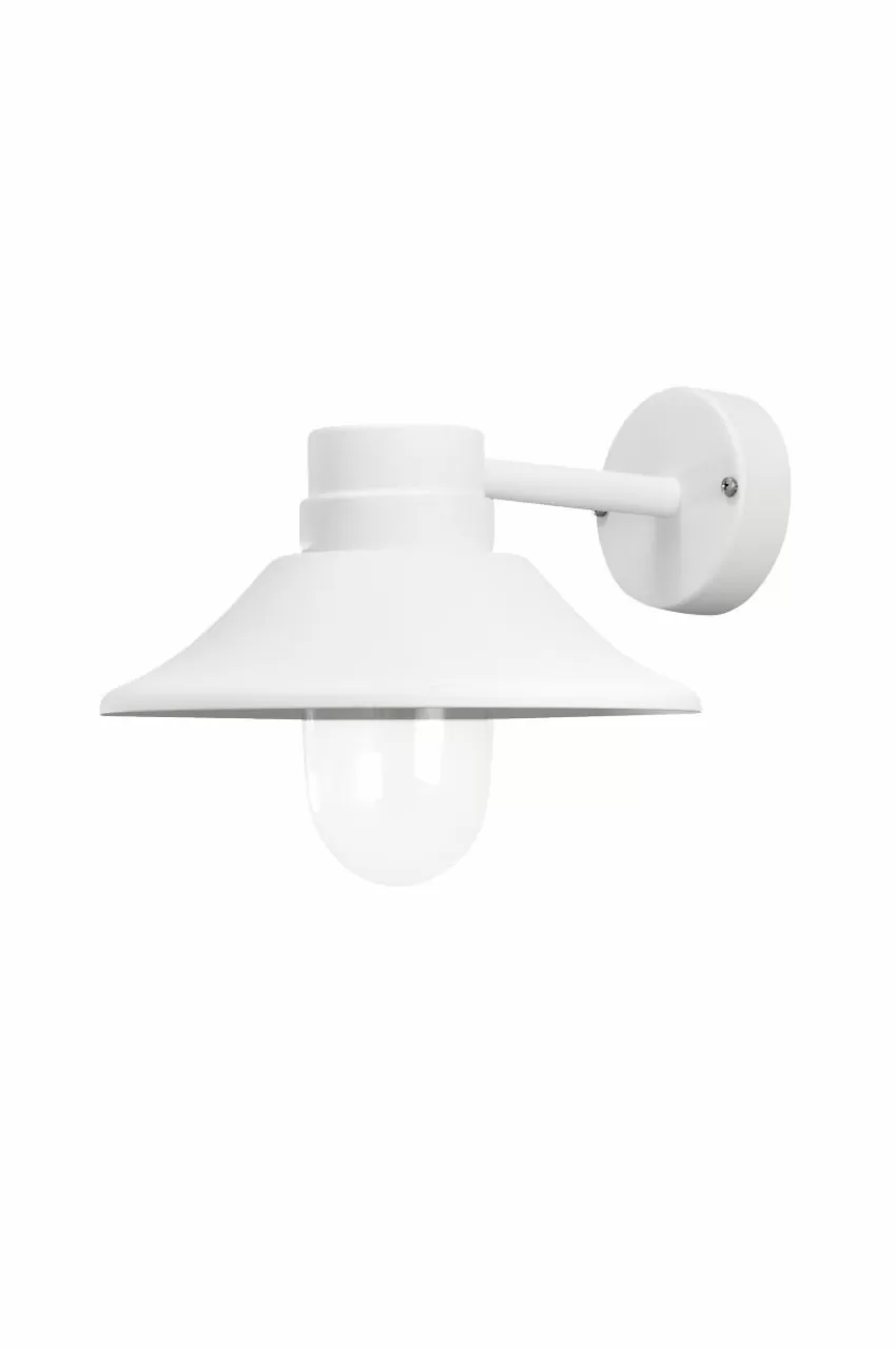 Utebelysning | Utebelysning*Jotex Vägglykta Vega Höjd 26,5 Cm Vit