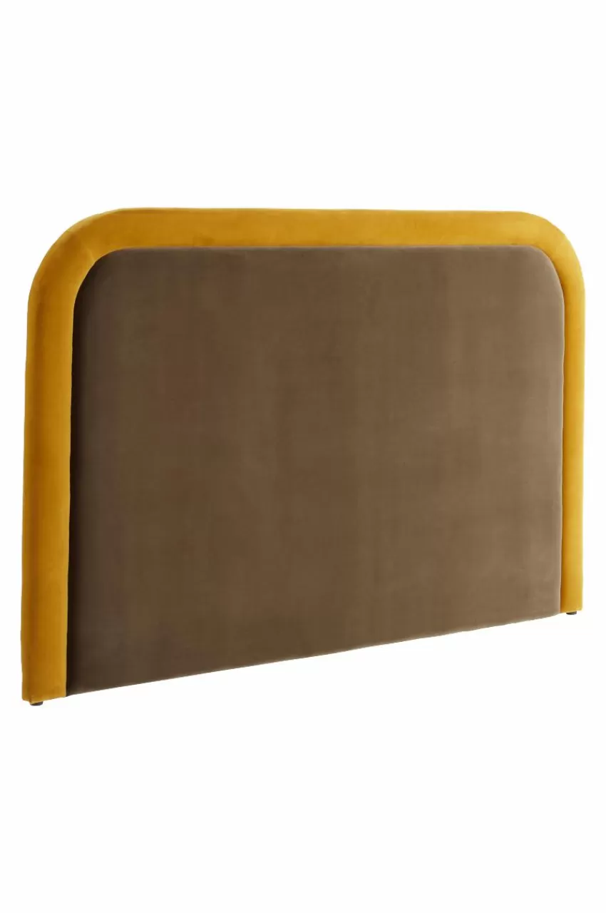 Sänggavlar*Jotex VÅGHOLMEN Sänggavel 180 Cm Grön/gul