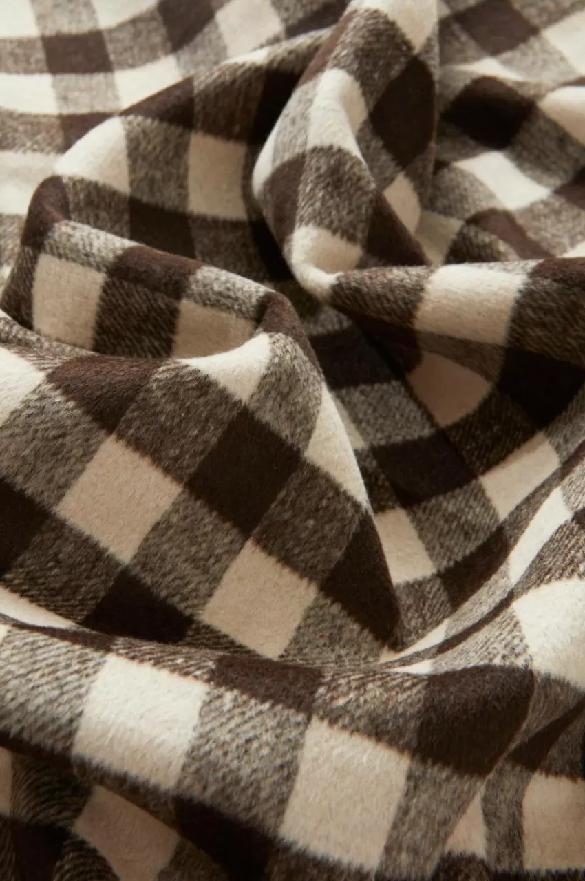 Djurtillbehör*Jotex VIDA Hundpläd/kattpläd Brun/beige