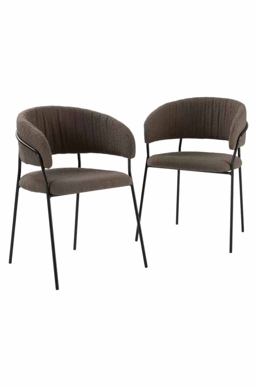 Stolar*Jotex VIKEN Stol 2-pack Brun