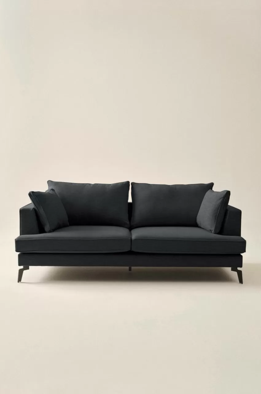 Soffor*Jotex VILLACH Soffa 3-sits Svart
